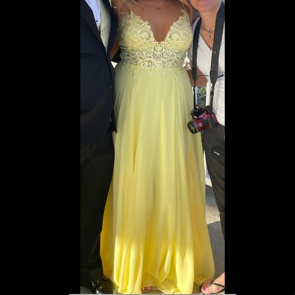 Yellow Prom Dress